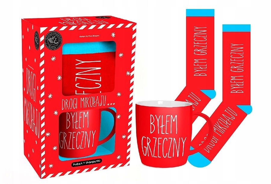 

Kubek I Skarpetki Świąteczne Byłem Grze