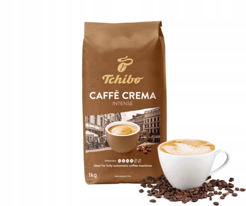Levně Tchibo Caffe Crema Intense 1kg Káva zrnková