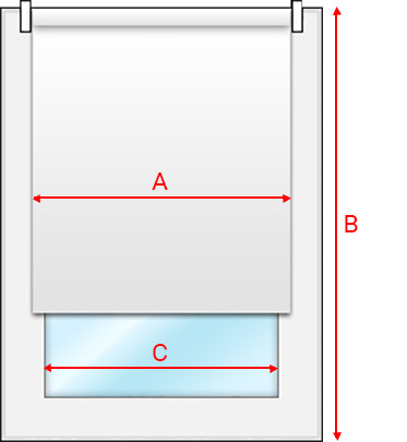 Roleta Dzień i Noc Mini Rolety 73x215cm LUX Marka Karmet