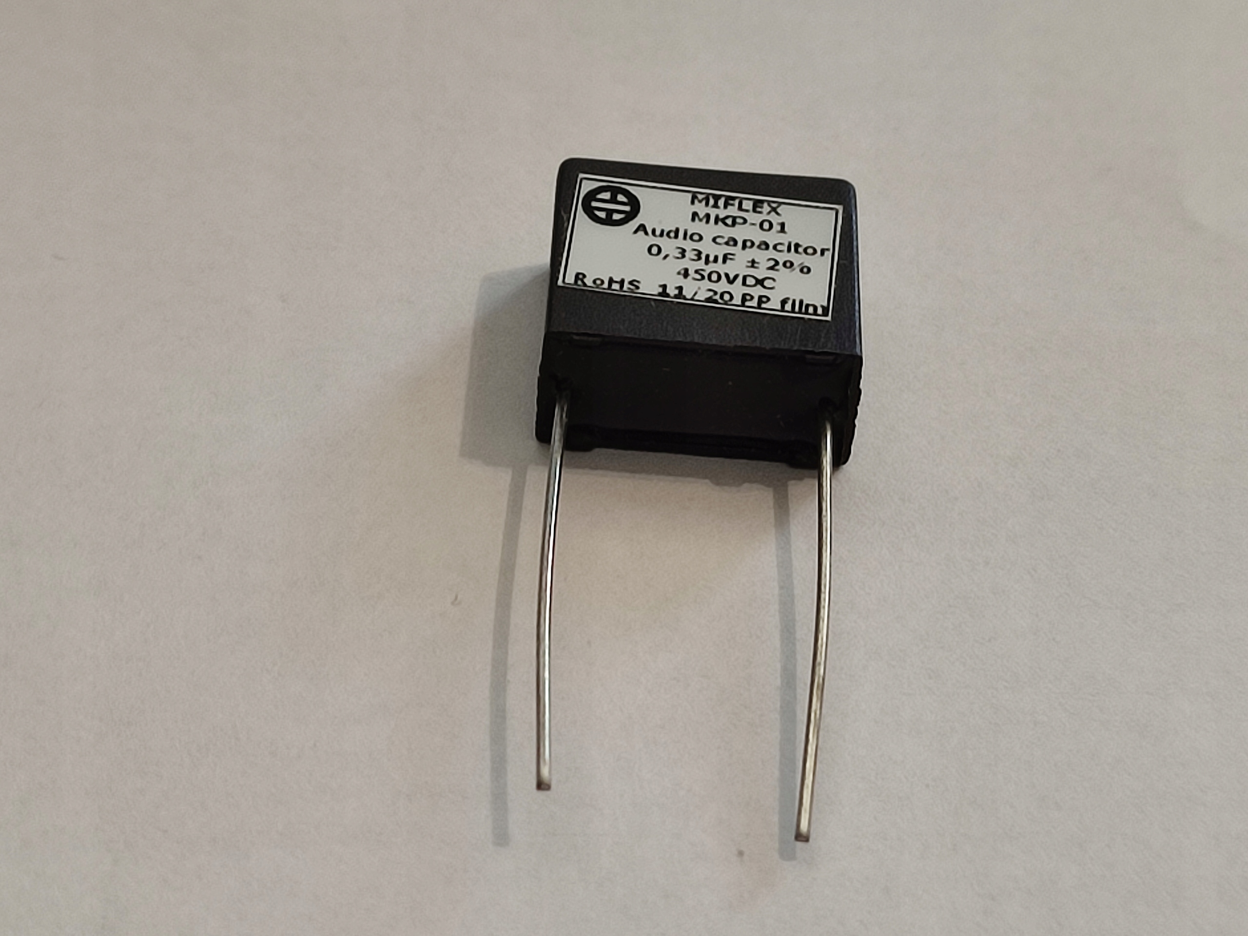 Kondensator AUDIO MKP-01 0,33uF +/-2% MIFLEX 450V