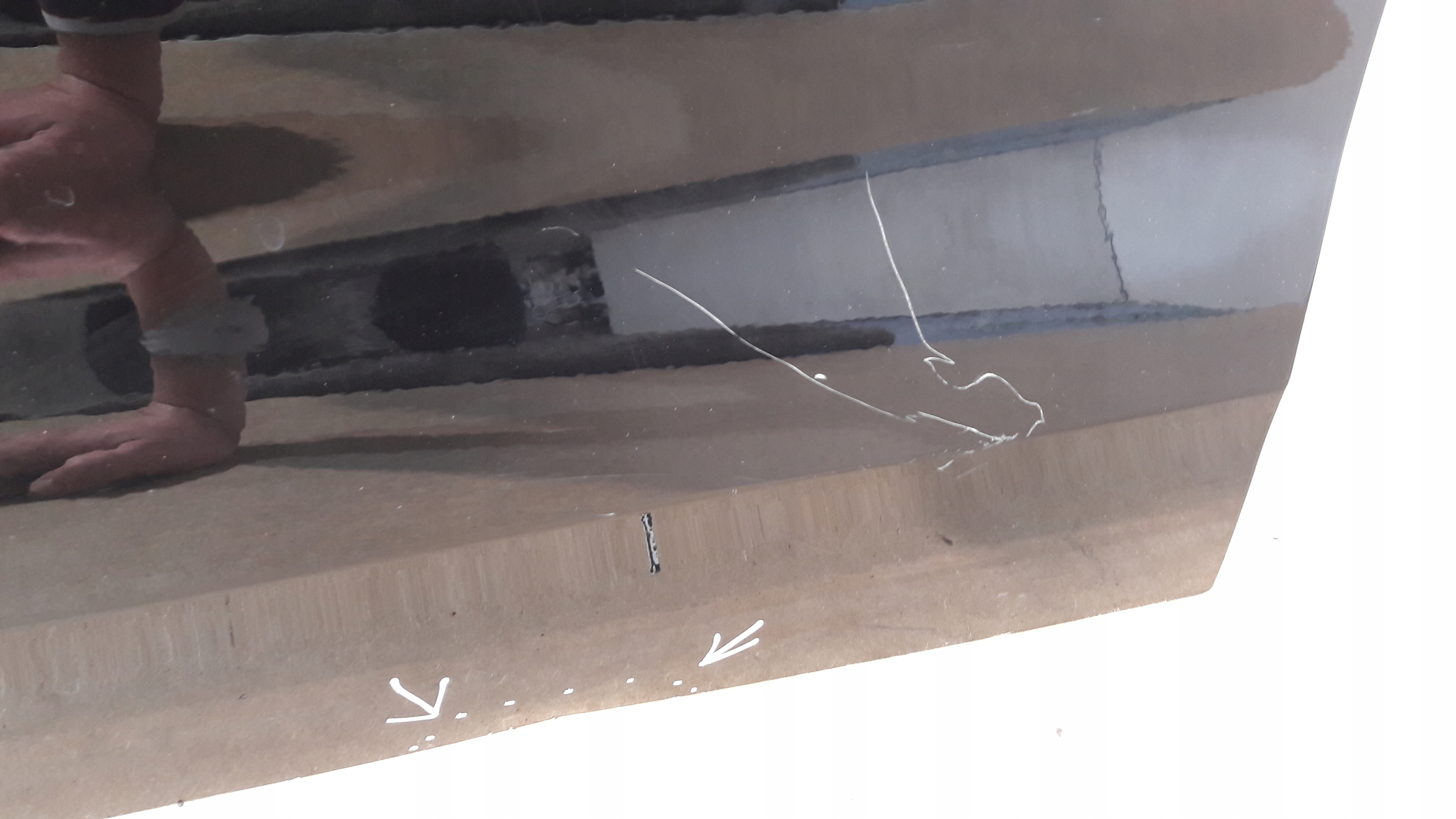door AUDI A4 B9 LIFT left front 2020 (T272)
