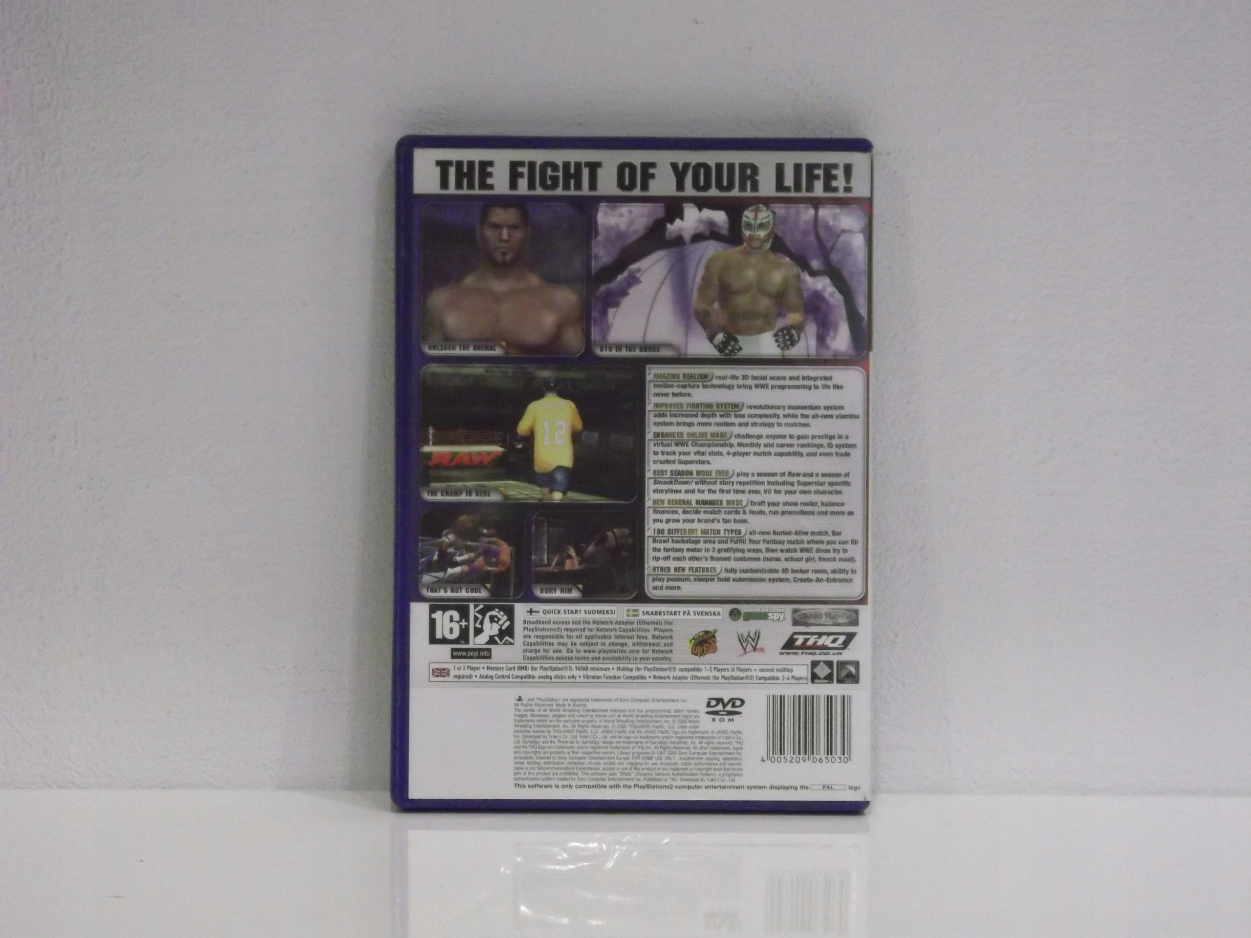 SMACKDOWN VS RAW 2006 PS2 Tematyka bijatyki