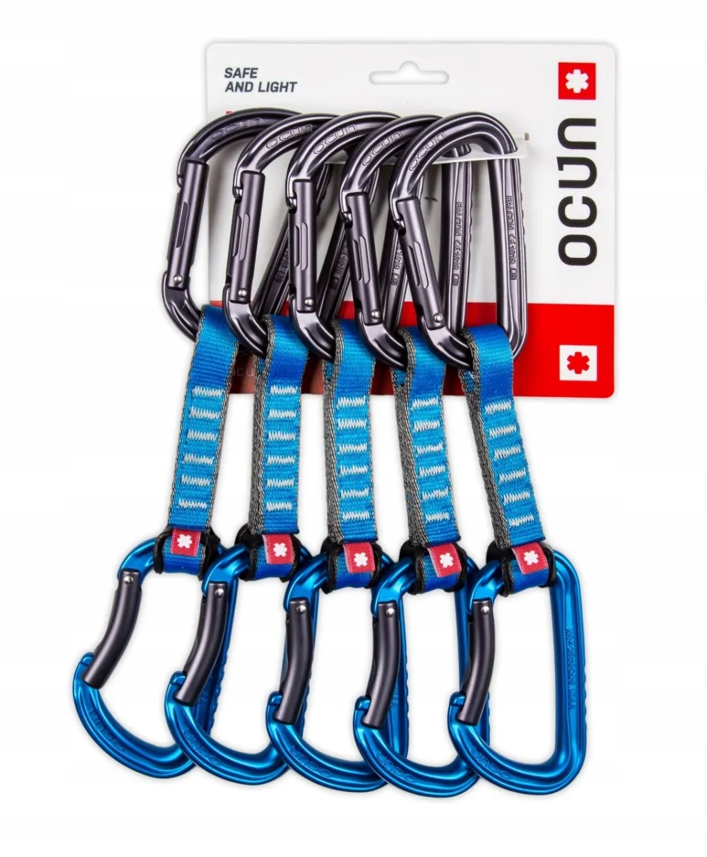 Sada kávovarů Ocun Falcon Pad 10 cm 16 mm 5-balení modrá