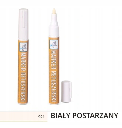 

Marker zaprawkowy do mebli 10ml Biały Postarzany
