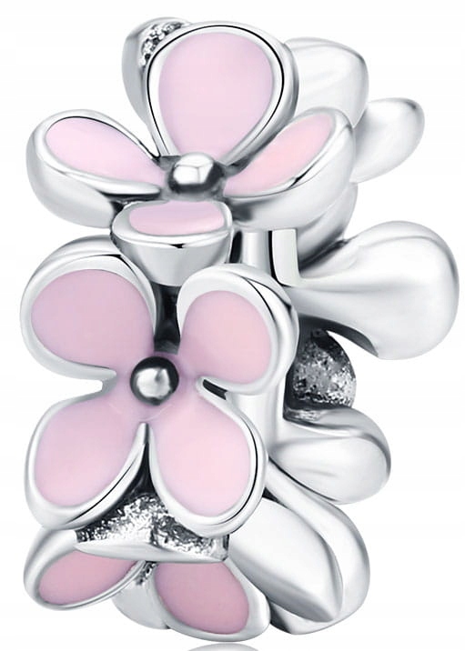 

Charms Srebro - Kwiatuszki