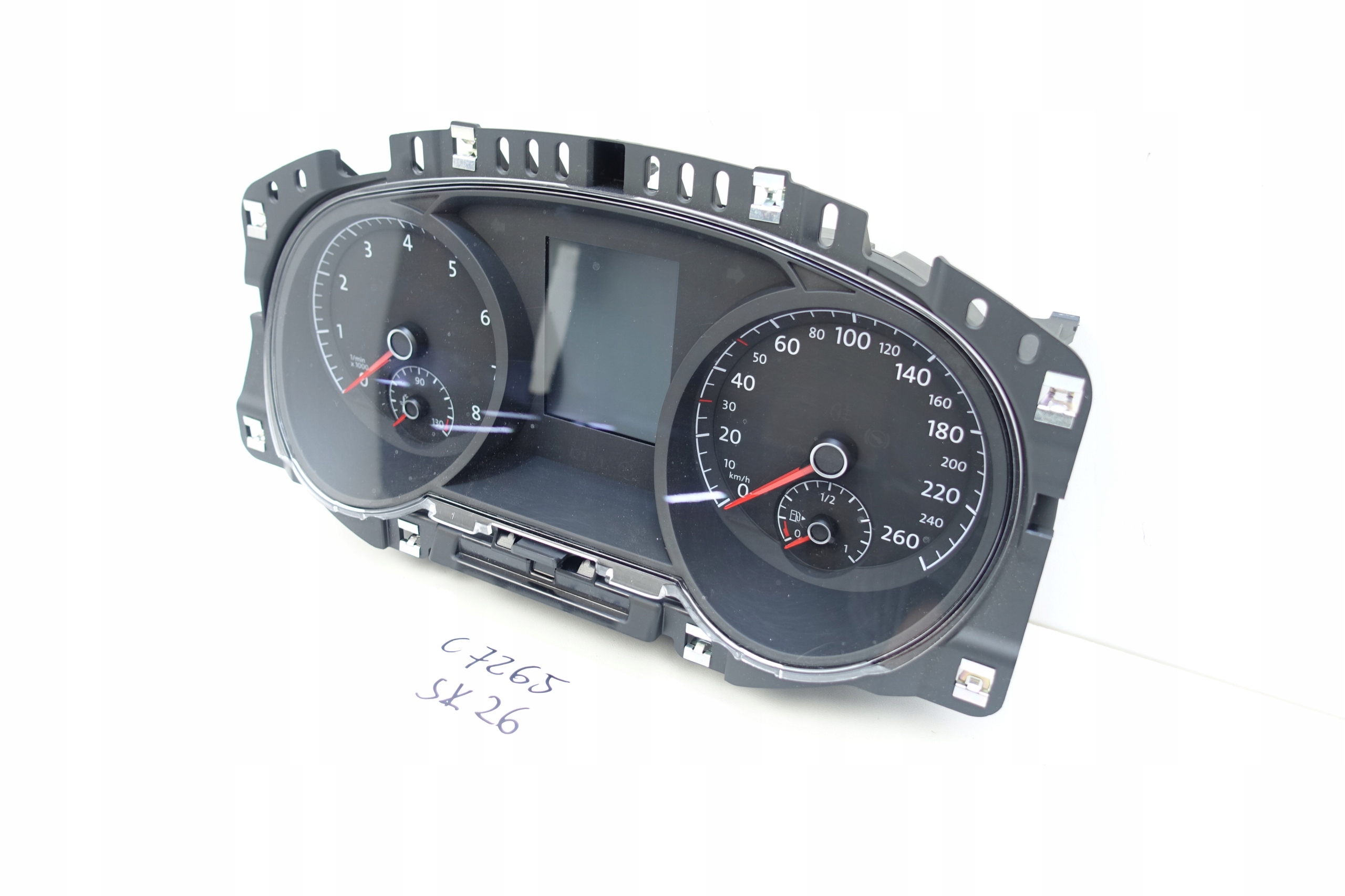 dials dials VW GOLF VII 7 5G 34568KM 5G1920740D