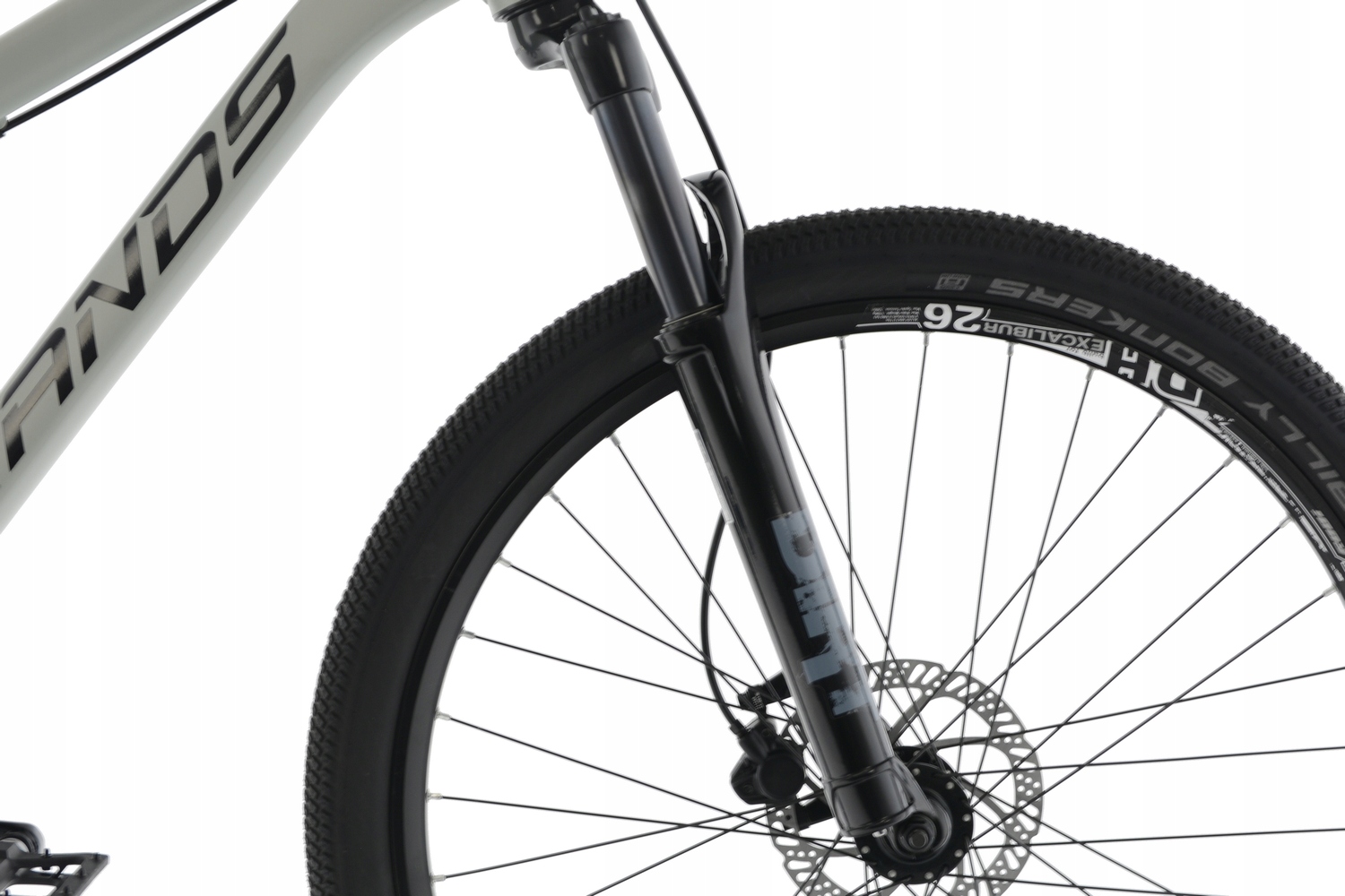 ROWER KANDS 26 DIRT COLT hydraulika grafitowy 2023 NOWOŚĆ Liczba biegów 1