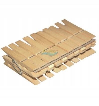 

York Klamerki Drewniane Eco 20 szt