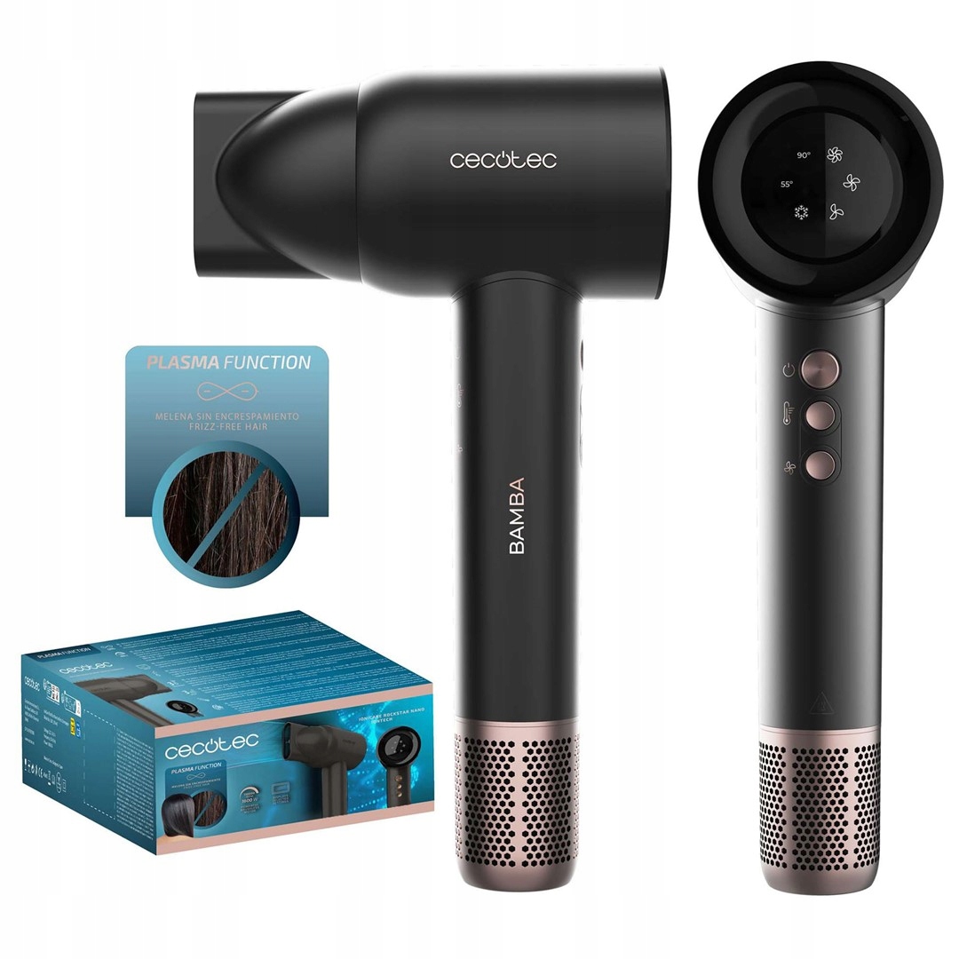 Sušič vlasov s nano iónmi Cecotec Bamba IoniCare Rockstar Nano IonTe