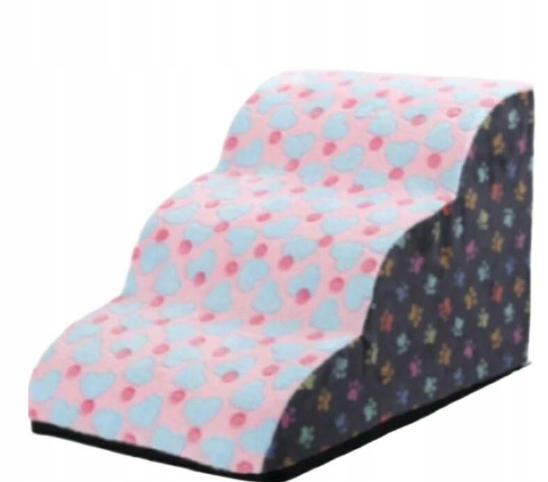 Shein Schodky pro psa 3-stupňové, čalouněné S07 ess 38X58X38