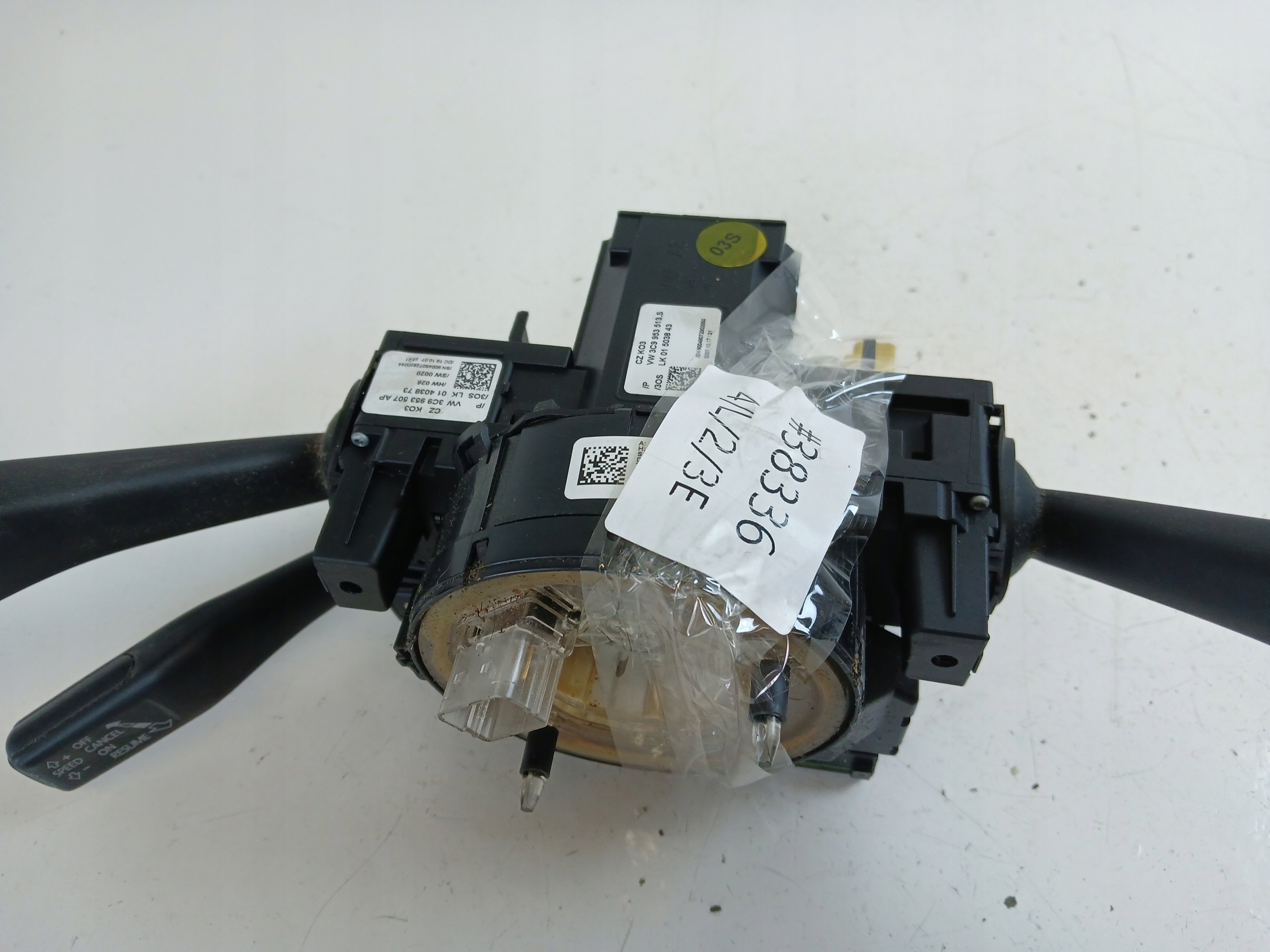 VW PASSAT B6 Commodo essuie glace 3C0953549AB 3C0959653B TEMPOMAT