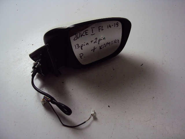 LUSTERKO PRAWE KAMERA NISSAN JUKE I LIFT 14- 15PIN