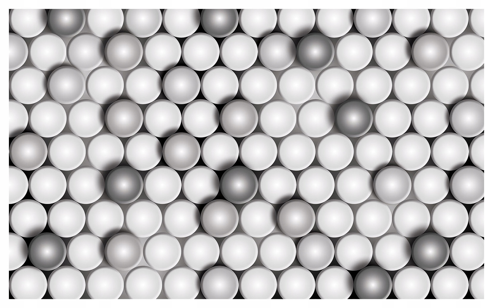 Fototapeta Šedé sféry 3D vinylový gradient 254x184 lepidlo