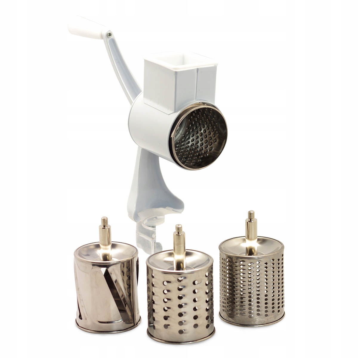 MASZYNKA tarka SZATKOWNICA ROZDRABIACZ do WARZYW BAKALII SERA + 3 WKŁADY Kod producenta KM6503