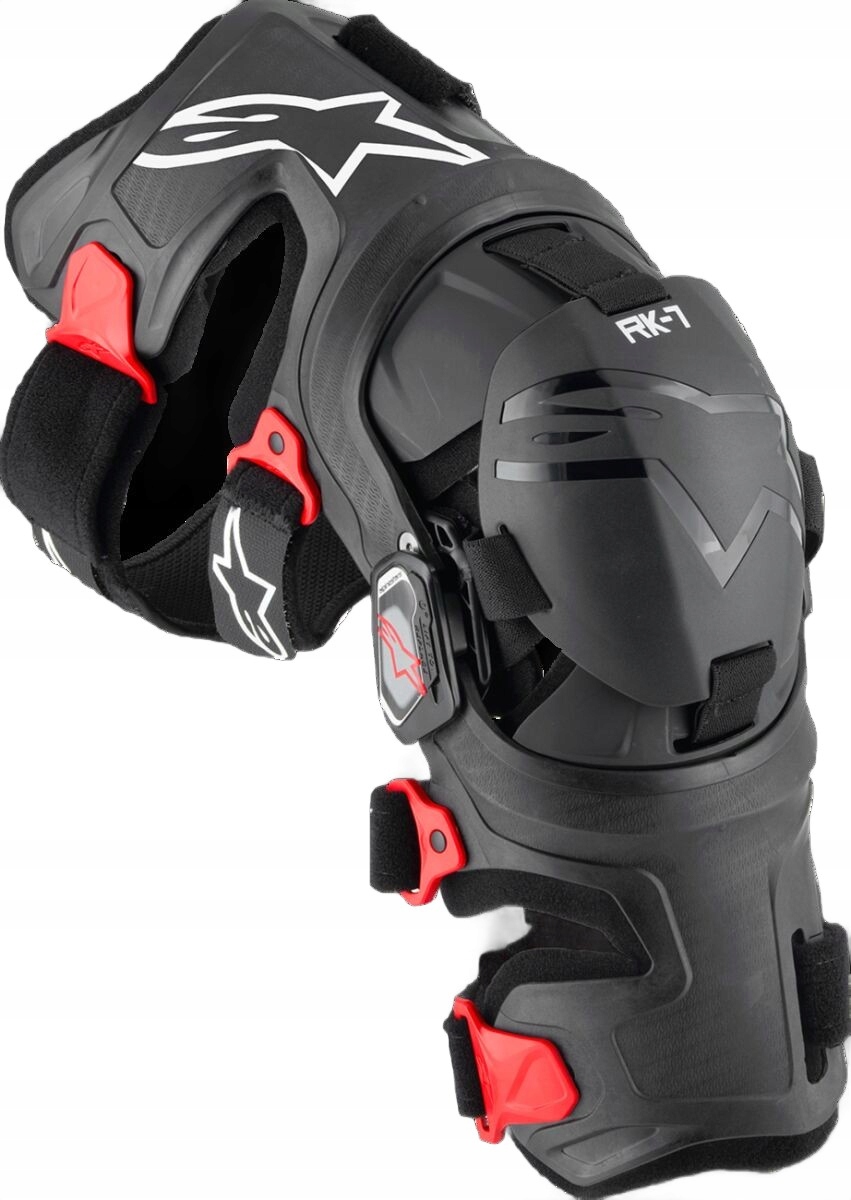 Kolenné Ortézy Alpinestars RK-7 Plasma Blk/rd XL 6500825-13-XL