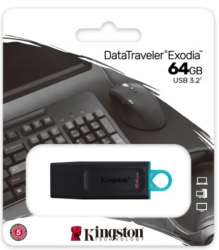 

Kingston Pendrive Pamięć Dtx Usb 3.0 64 Gb