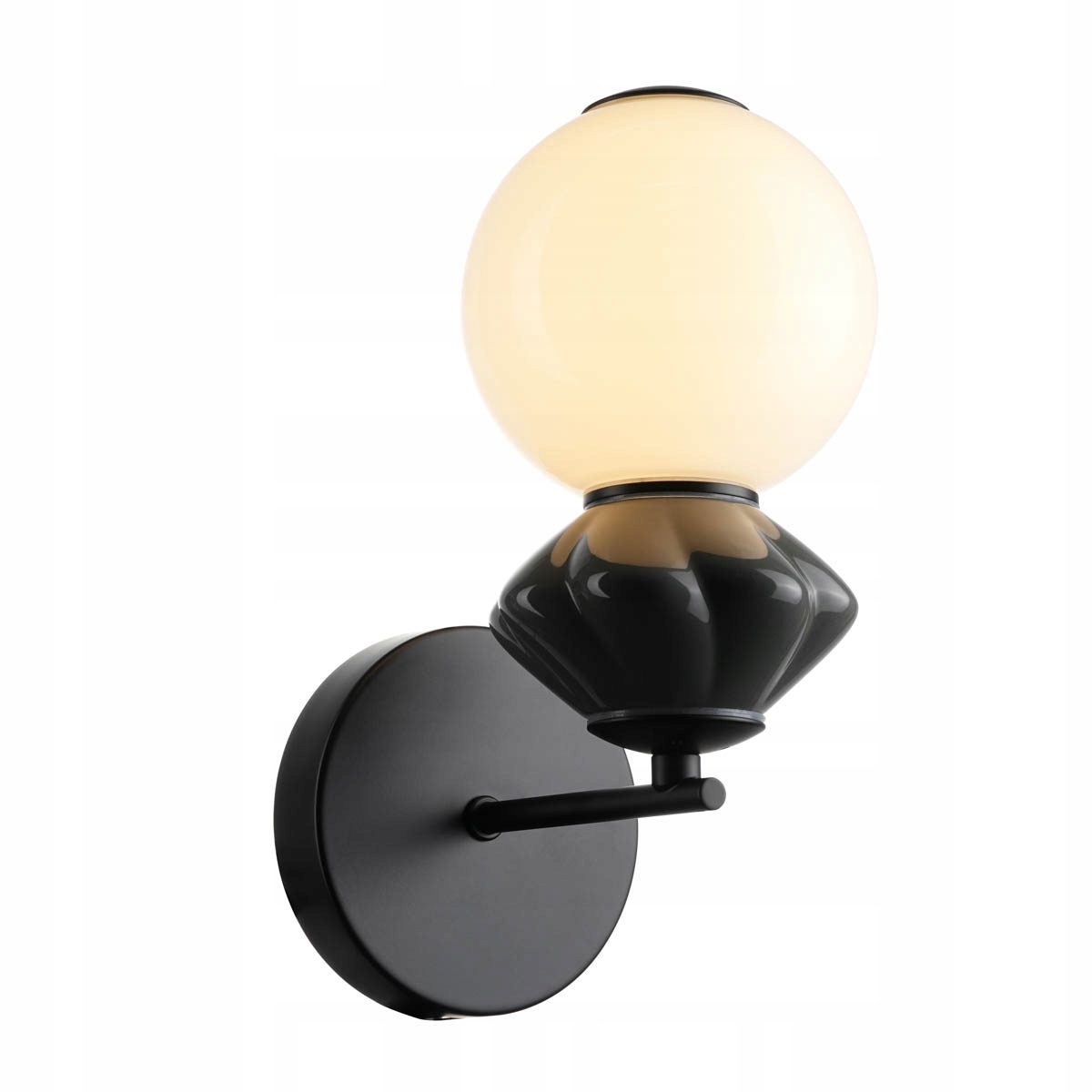 Italux Nástenné svietidlo Art Deco Led 5W 550lm Balos čierno-biele