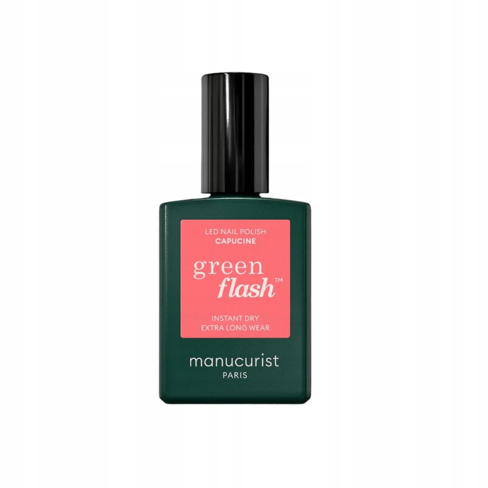 Manucurist Green Flash Nail Polish lak na nehty Capucine 15 ml