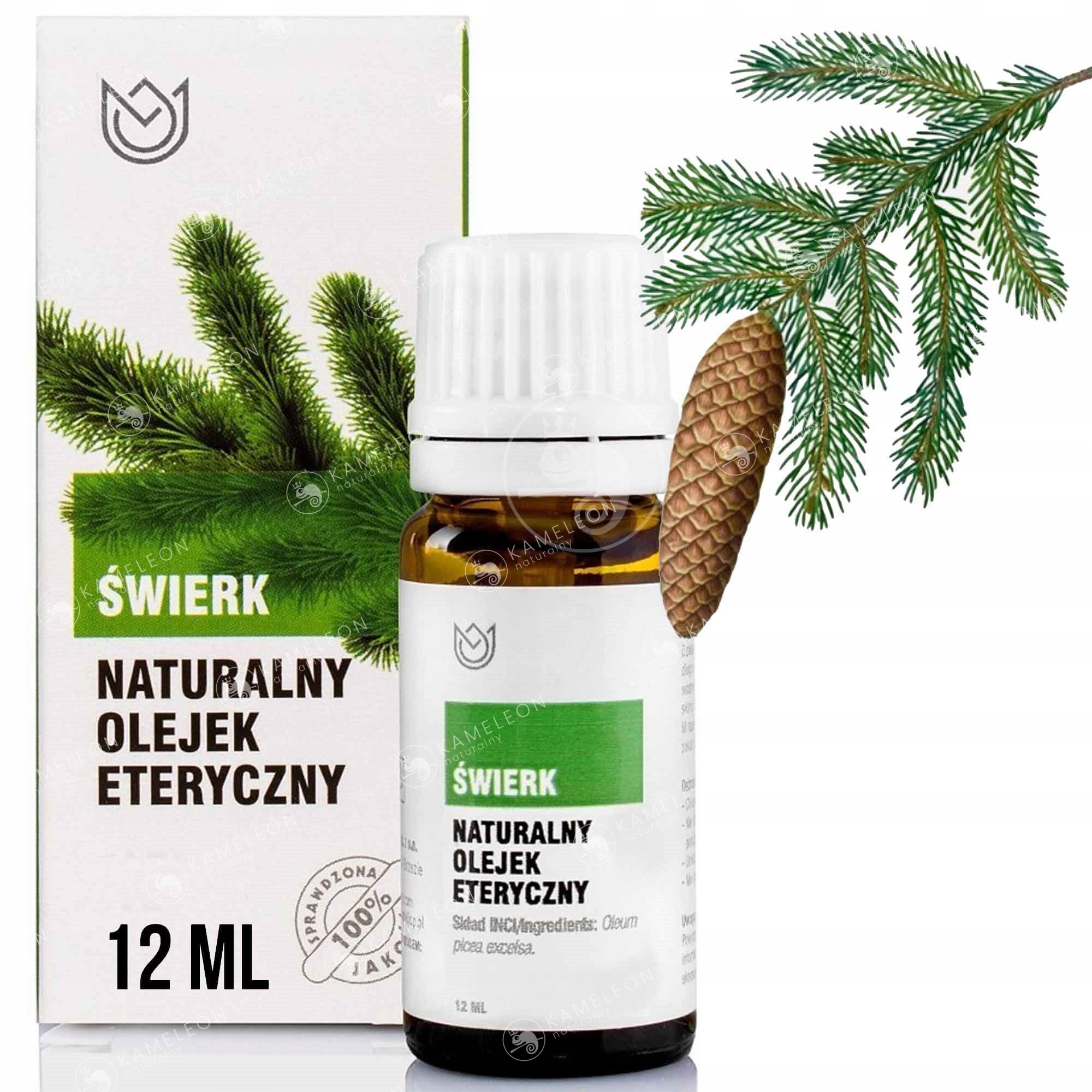 

Naturalny Olejek Eteryczny Świerk na przeziębienie