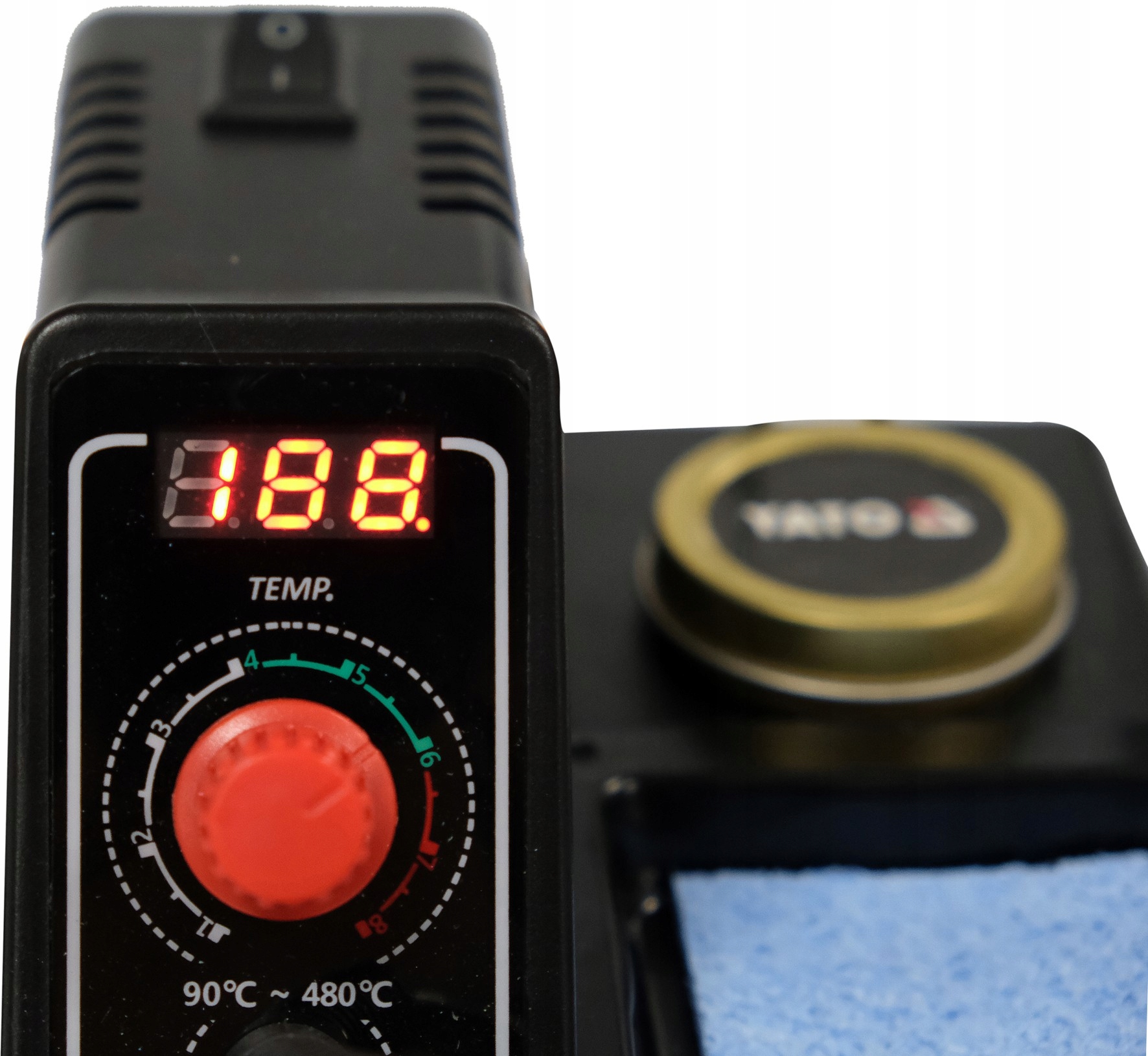 STACJA LUTOWNICZA LUTOWNICA 60W LCD GROT 900M YATO Moc 60 W