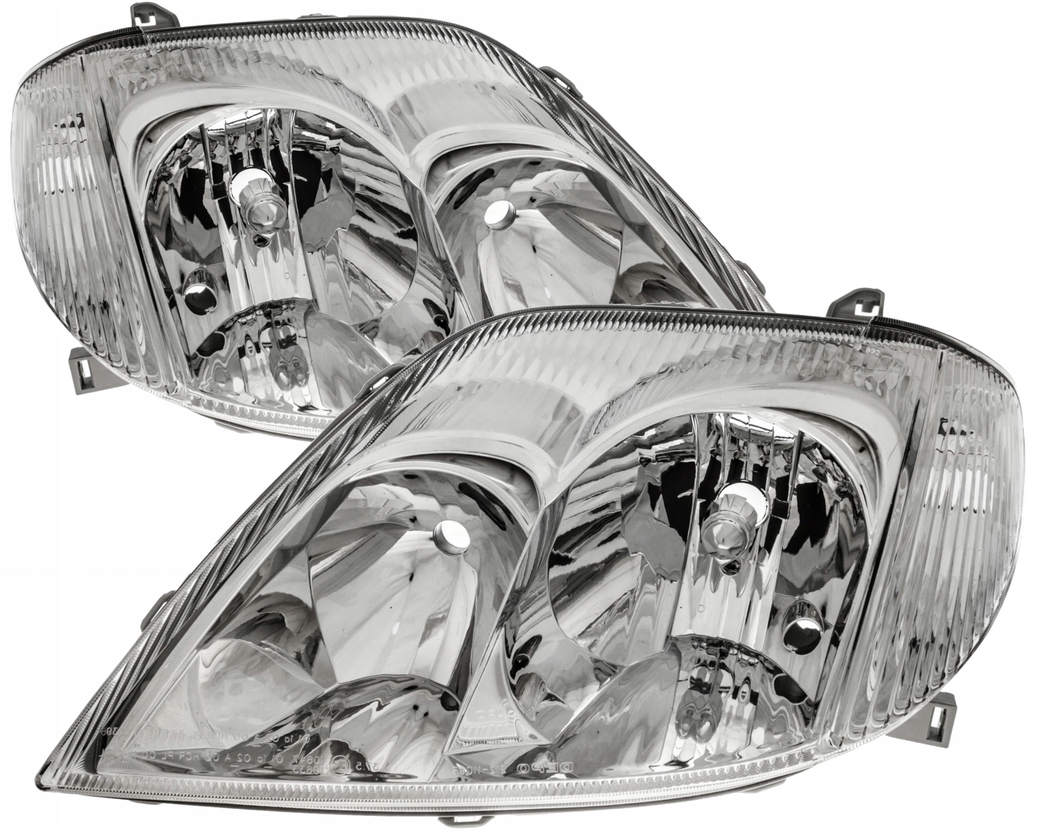 

Toyota Corolla E12 Komplet Reflektorów Lampy Przód