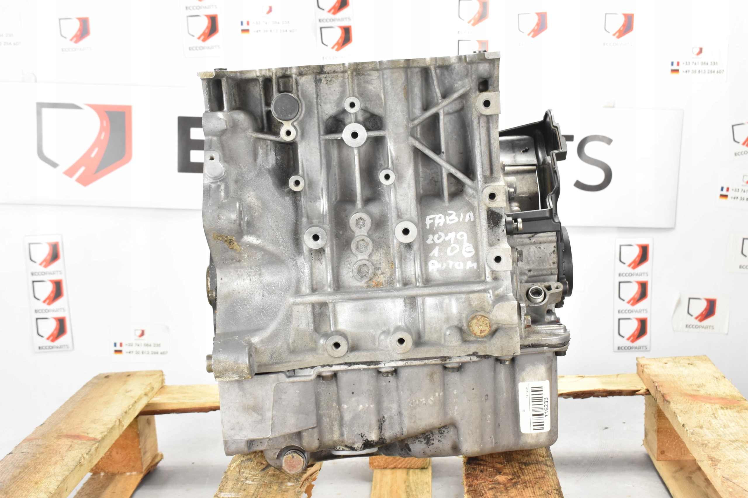 BLOK SILNIKA DKR 04C103011S 1.0B FABIA III RAPID POLO A1 ARONA Q2 GOLF VII Typ samochodu Samochody osobowe