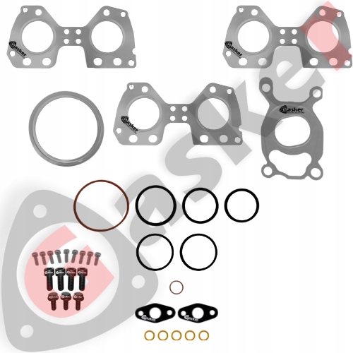 Těsnění turbíny 3.0 Bmw BiTurbo 18589700005, 18589700000, 18589700003,