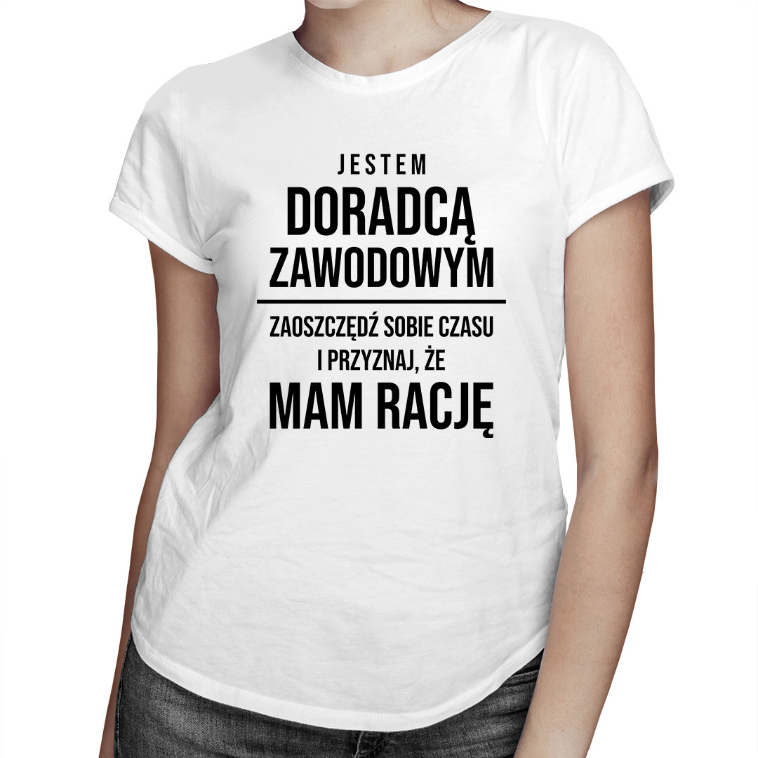 

Jestem doradcą zawodowym - koszulka dla niej