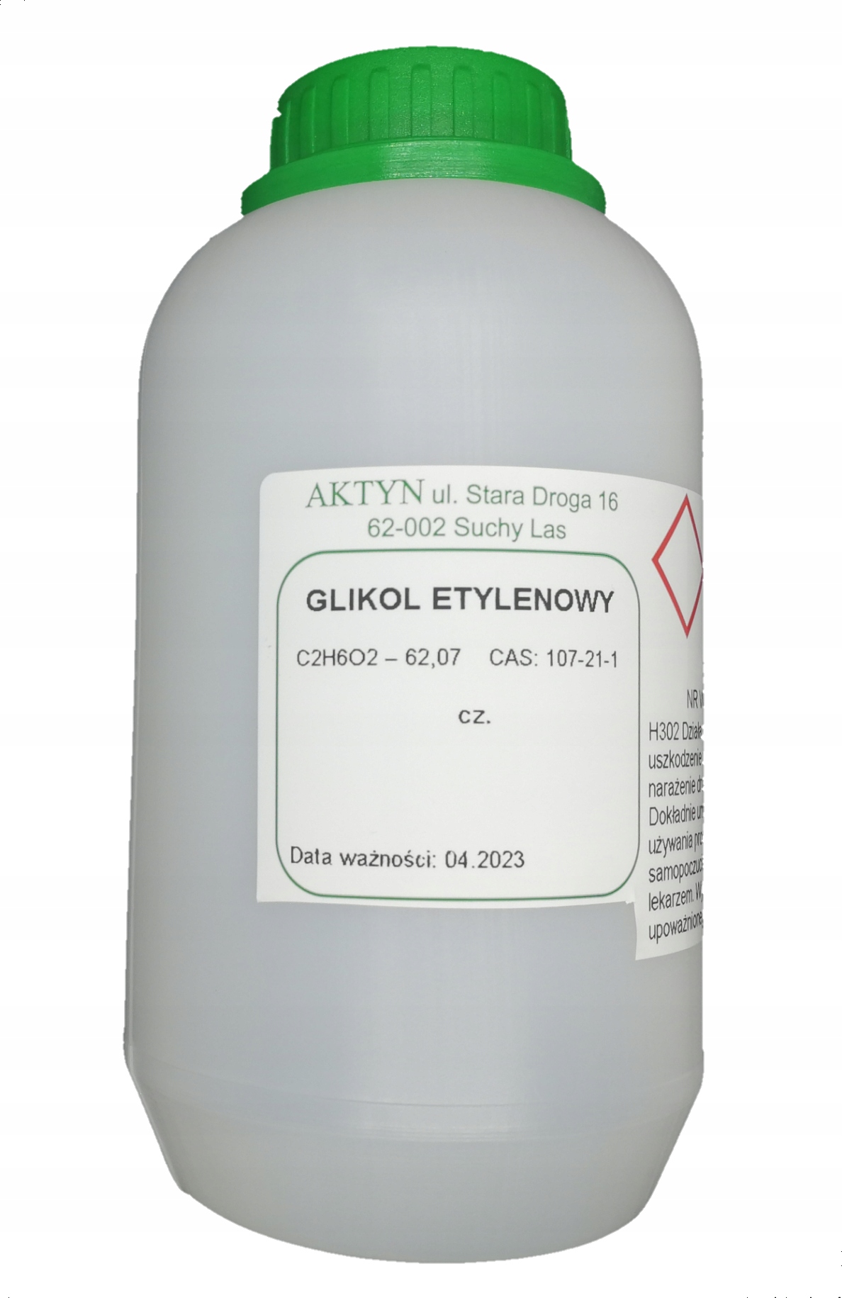 Glikol Etylenowy czysty 500ml.
