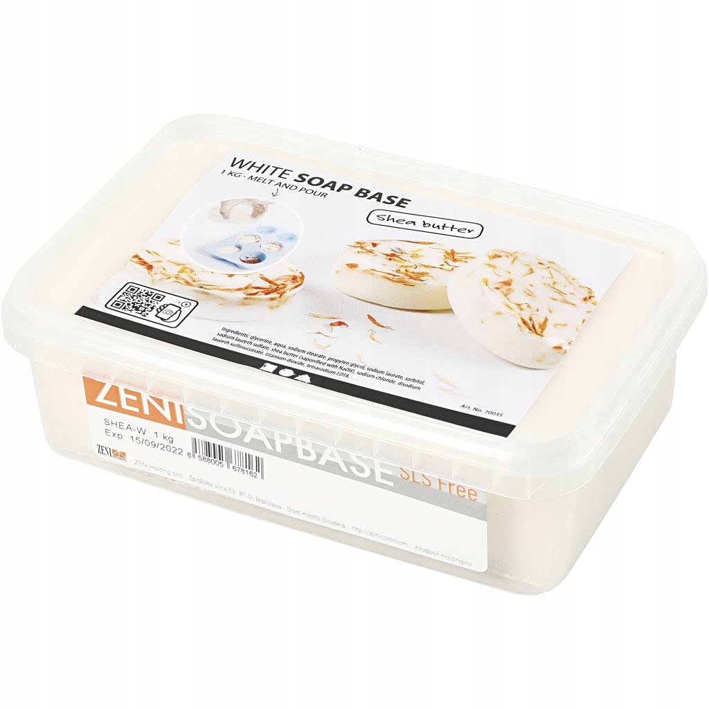 Hotová mýdlová hmota Shea butter 1 kg