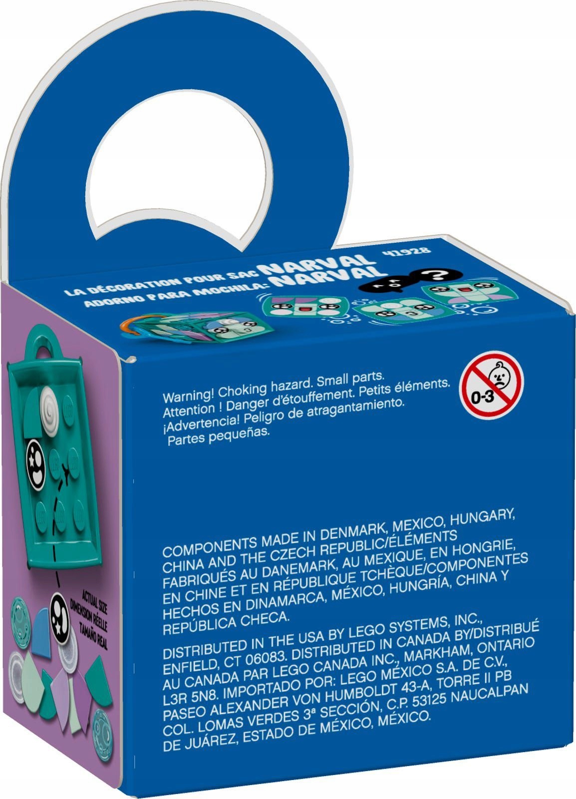 KLOCKI LEGO DOTS 41928 ZAWIESZKA Z NARWALEM Marka LEGO