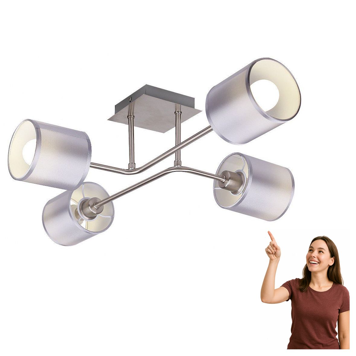 Stropné svietidlo Sax 34-70685 Candellux