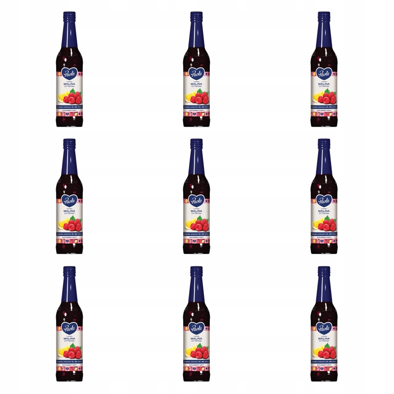 Paola syrop malinowo cytrynowy bez konserwantów X9