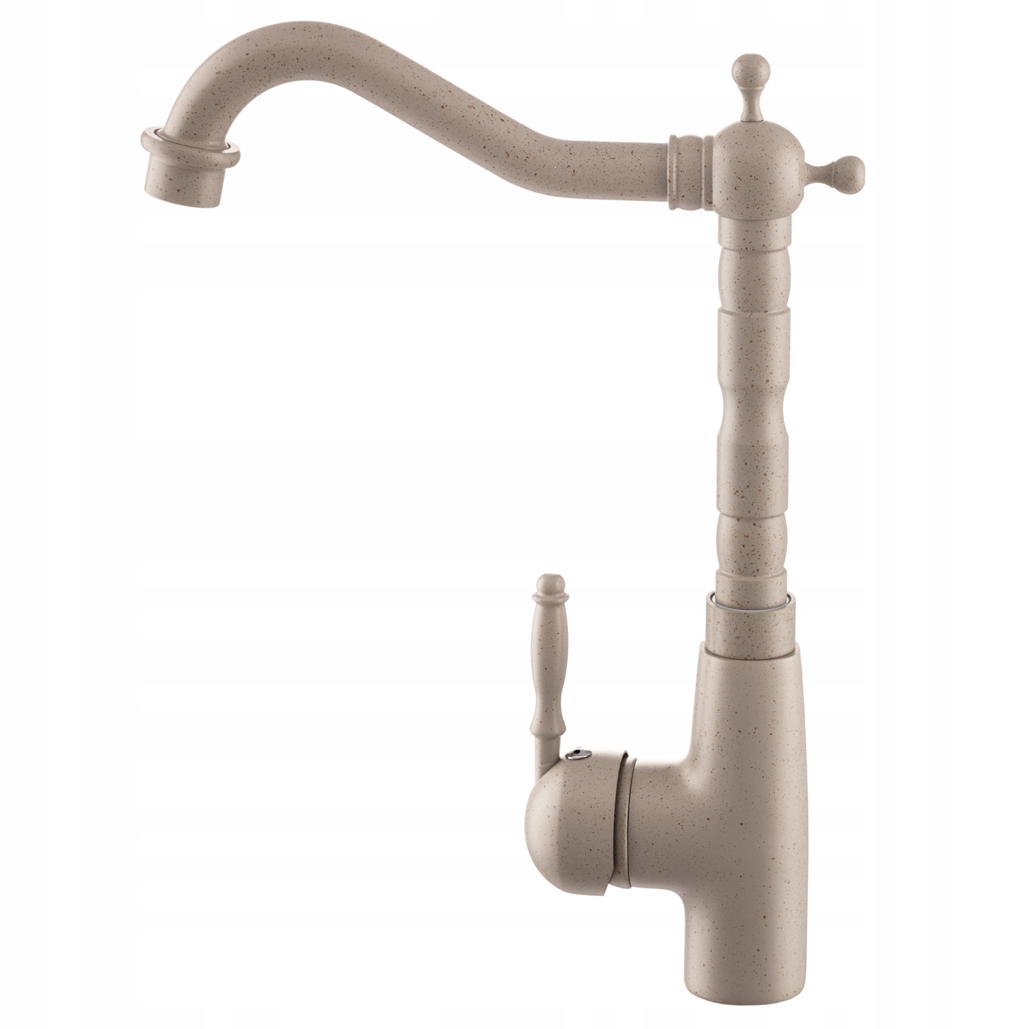 Retro Béžová Kuchynská Batéria s granitovým drezom Kran