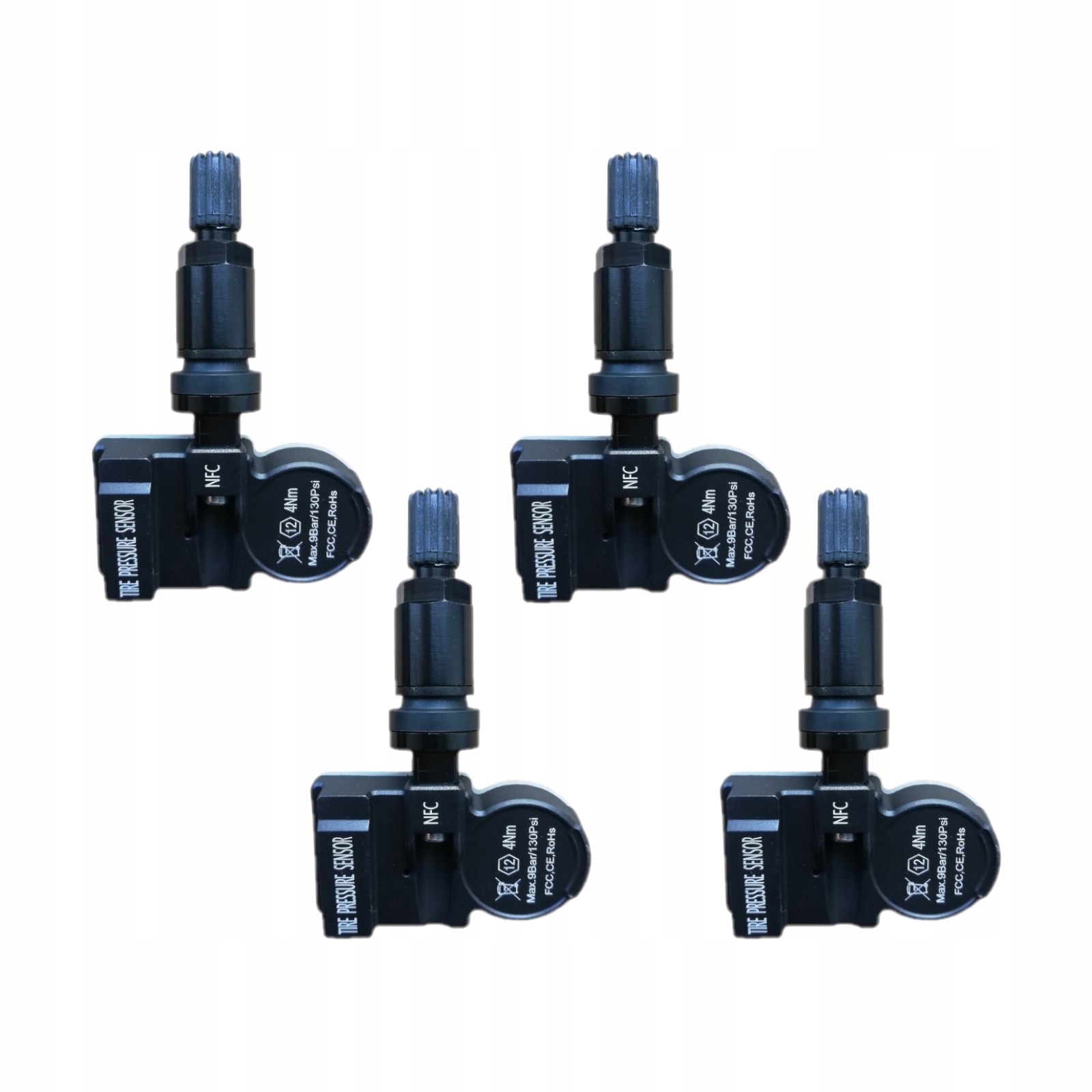 

4 Czujniki Ciśnienia Opon Tpms Nfc do każdego auta