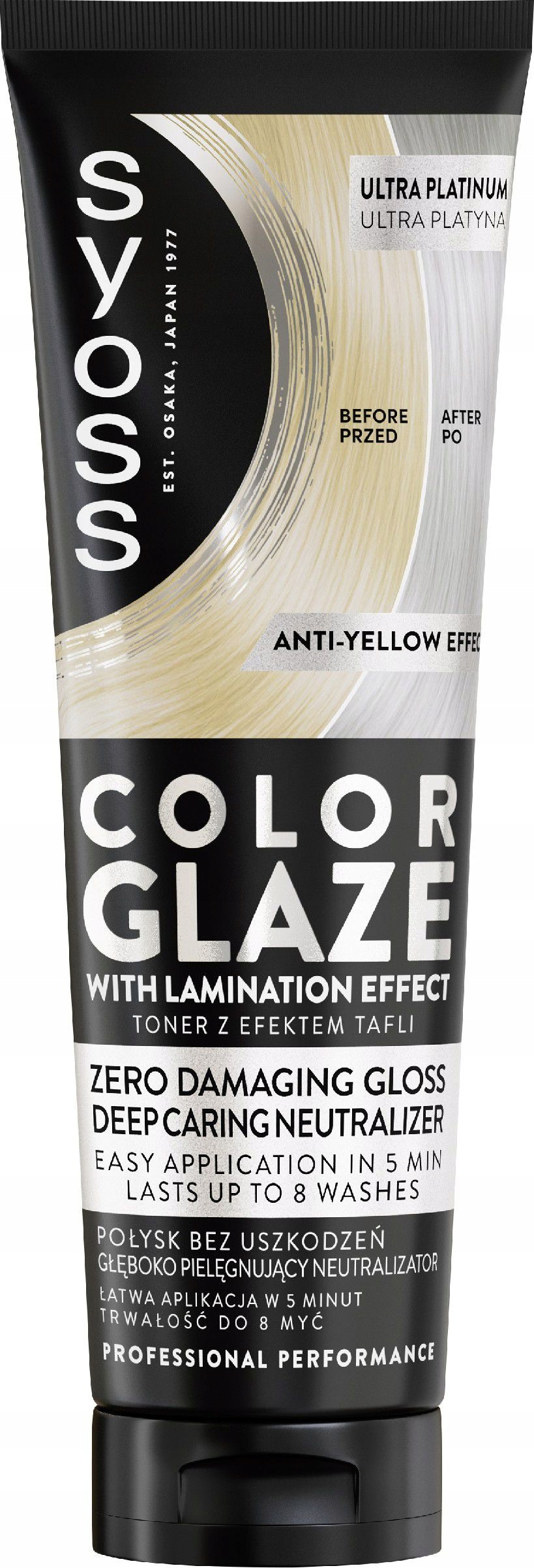 H Syoss Color Toner Glaze Ultra Platinum