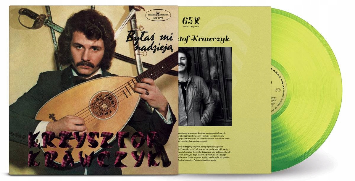 Krzysztof Krawczyk Byłaś Mi Nadzieją Lp Green Folia