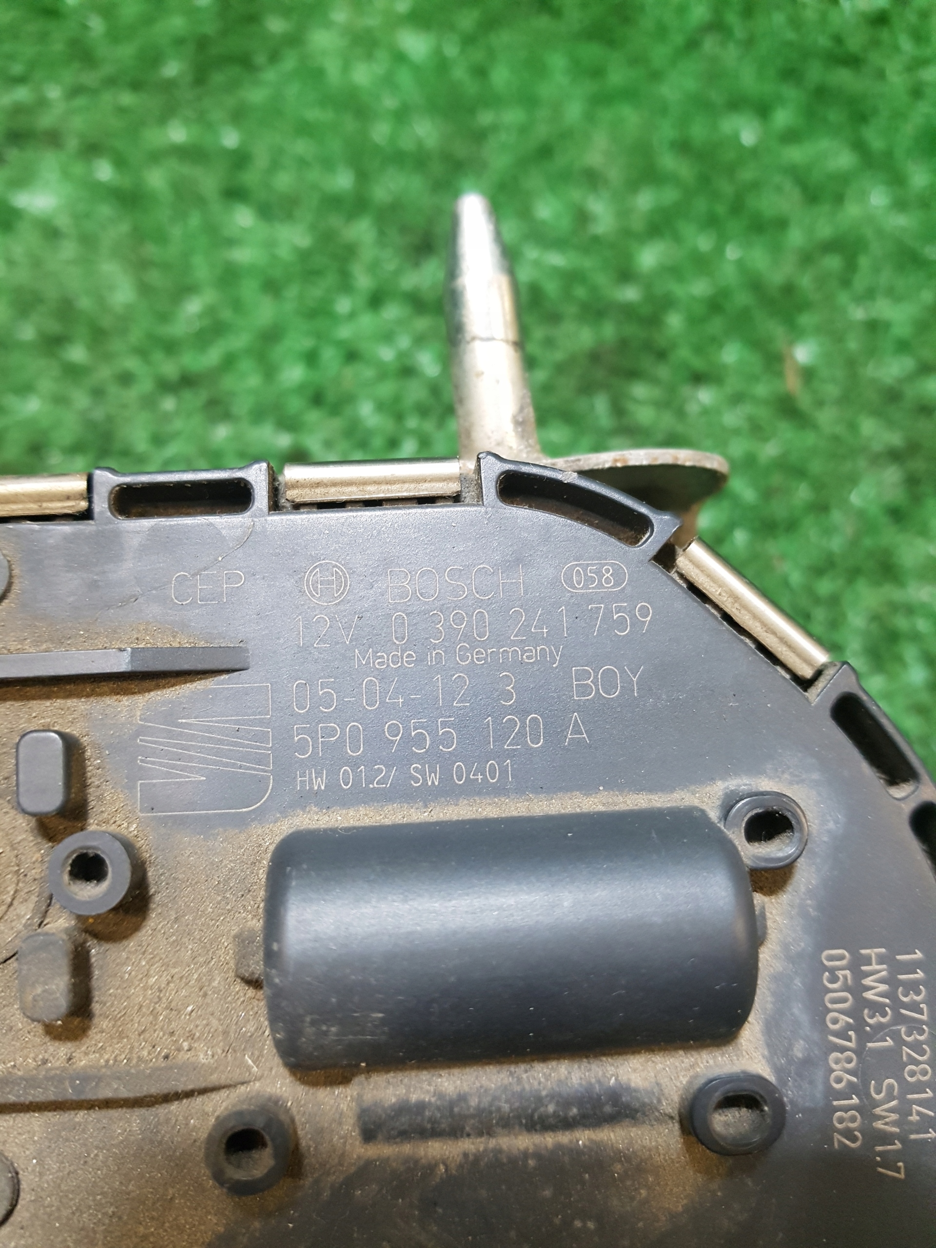 wiper mechanism right SEAT ALTEA