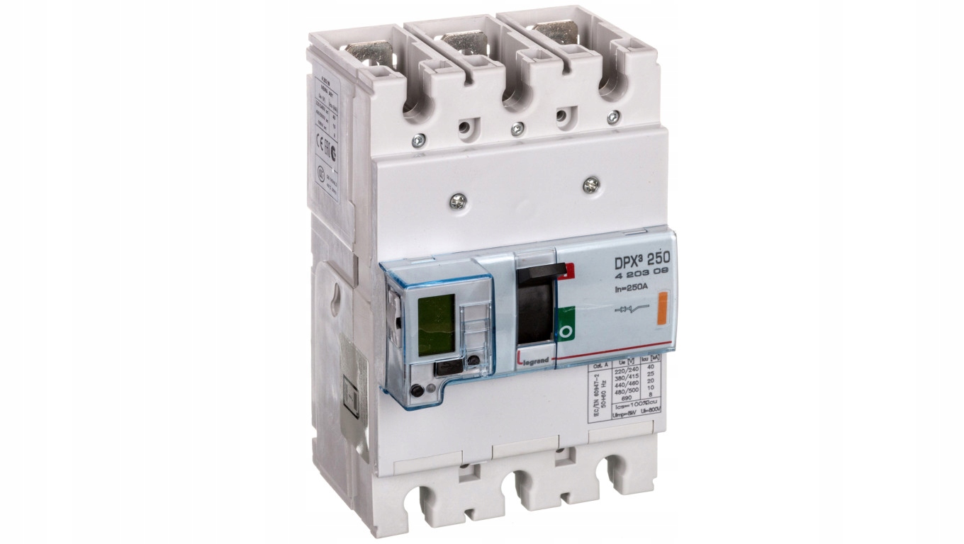 Wyłącznik mocy 250A 3P 25kA DPX3 250 El 420309