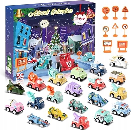 24DENNÍ Adventní Kalendář Pro Chlapce Na Vánoce