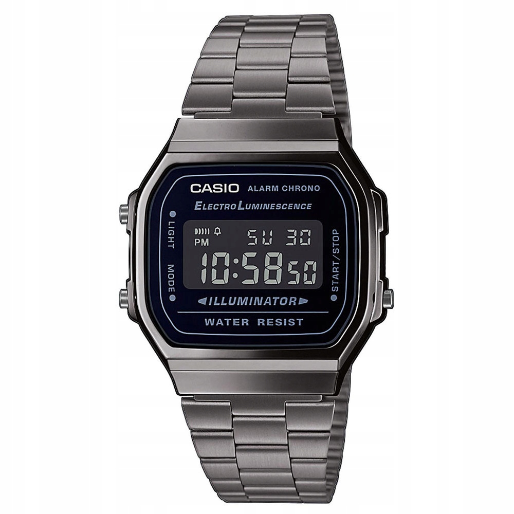 Hodinky Casio Vintage A168WEGG-1BEF šedé