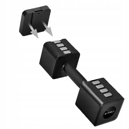 Fitness činky pro ženy Nastavitelné Hms 2x5 kg Závaží pro aerobik