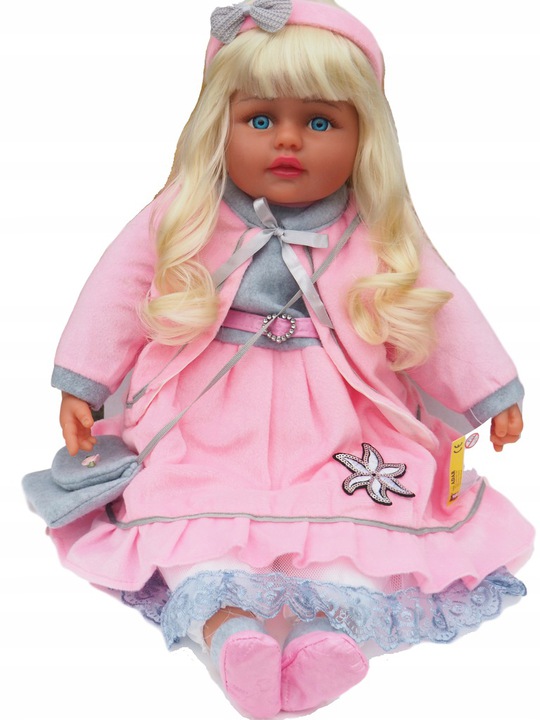 LALKA 60 CM MÓWIĄCA ŚPIEWAJĄCA BOBAS LALECZKA BABY
