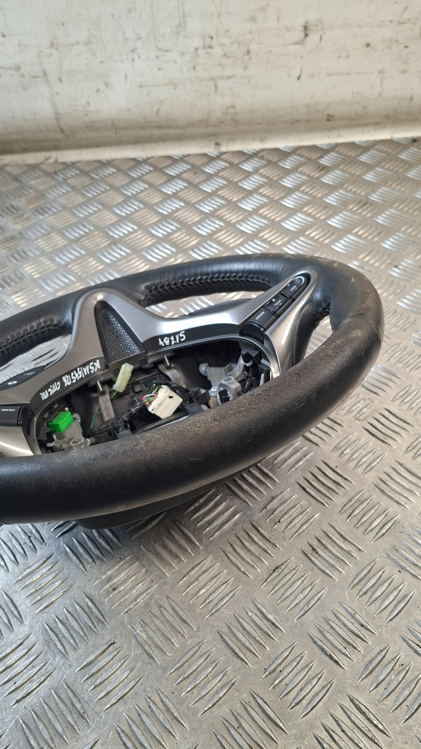 steering wheel, HONDA CIVIC VIII
