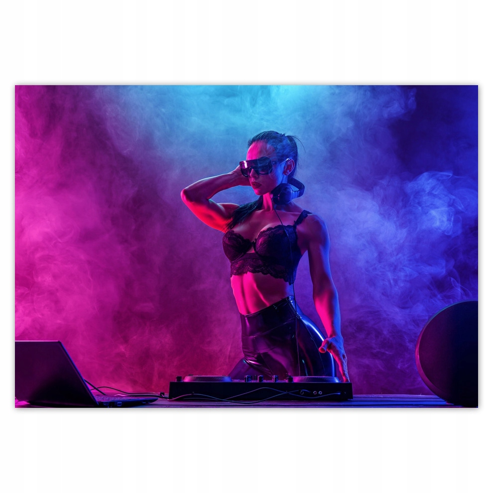 

Fototapety flizelina 416x290 DJka Kobieta Dym