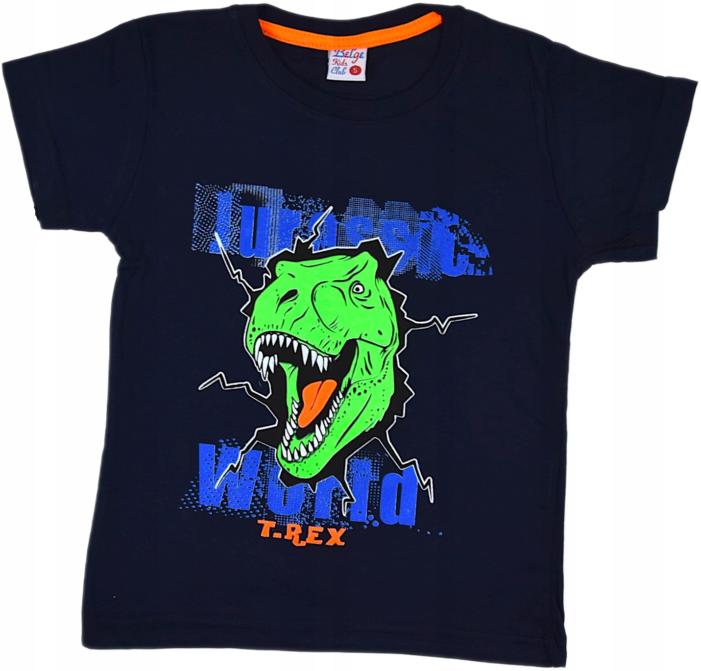 

T-shirt Bluzka Koszulka Chłopięca Dinozaur 128