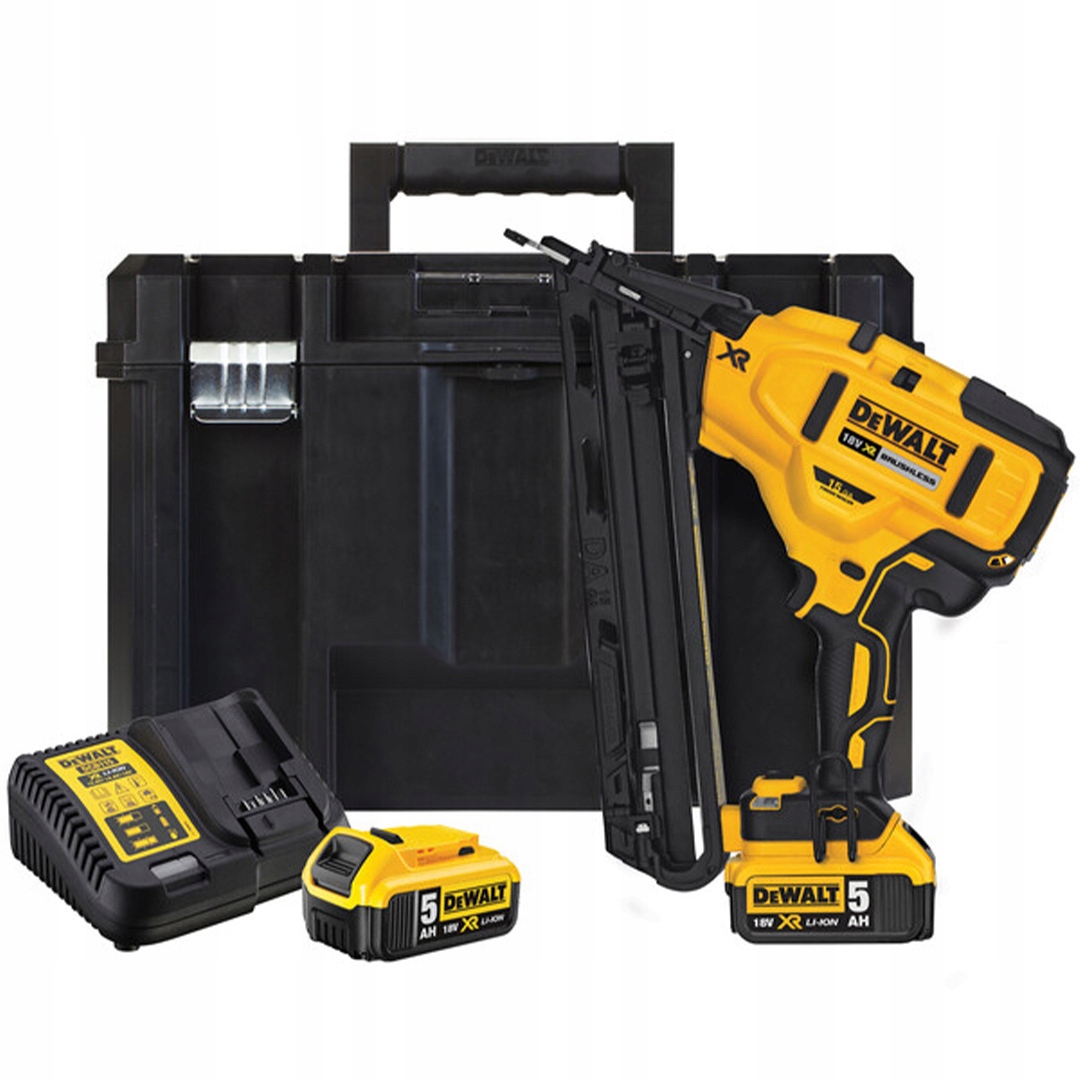 Gwoździarka DeWALT DCN650P2-QW 18V 2x5Ah Li-Ion Xr Bl 15Ga walizka