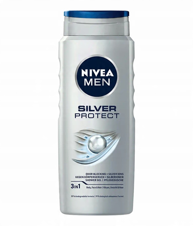 

Żel pod Prysznic Nivea męski Silver Protect 500ml