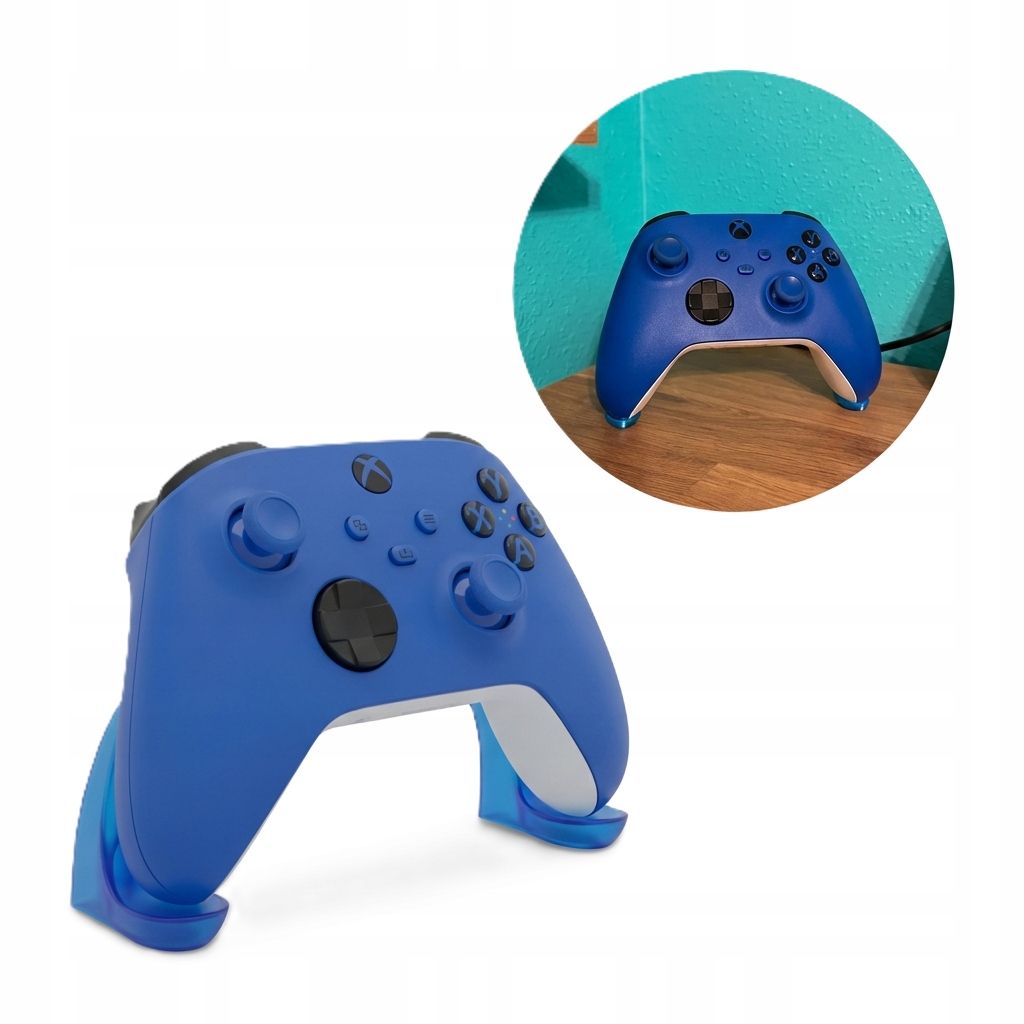 MINIMALISTYCZNY BIAŁY STOJAK NA KONTROLER XBOX Z TWORZYWA