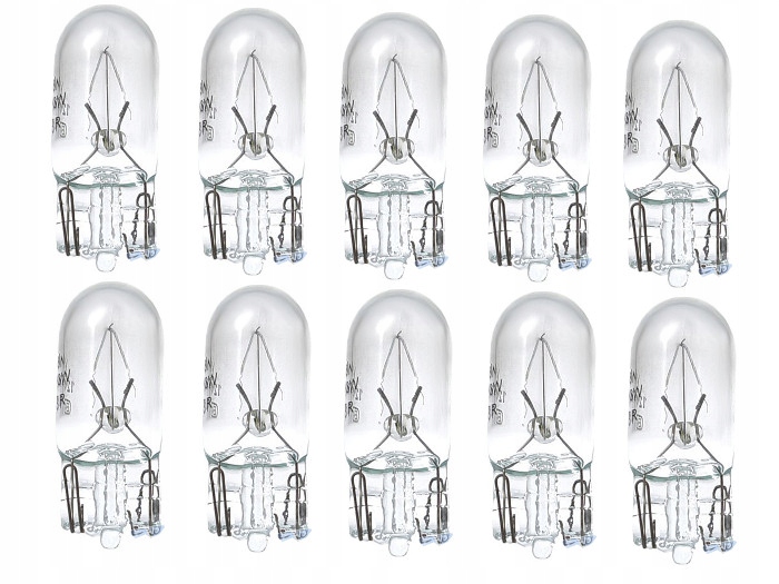 

Żarówka W3W 12V 3W Żarówki Całoszklane W2.1x9.5d